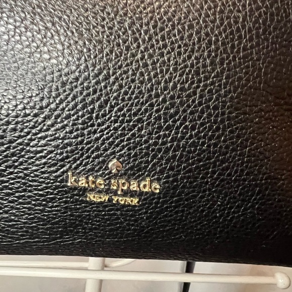 Kate Spade Leila Black Medium Triple Compartment Shoulder Back - Picture 10 of 16